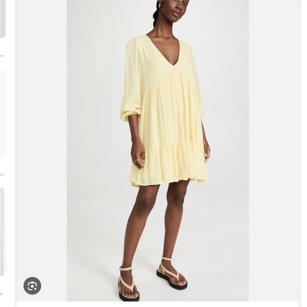 Z Supply Yellow Mini Dress